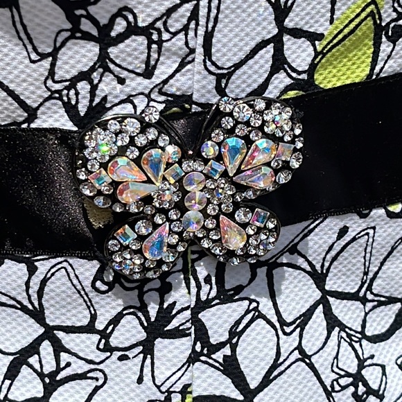 Talbots classy butterfly themed dress 4P-6P - Picture 3 of 12